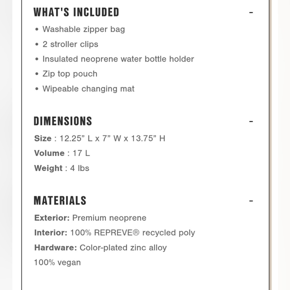 ❤Dagne Dover❤ large Indi Diaper Backpack in CURRANT (no longer available) - Picture 12 of 13